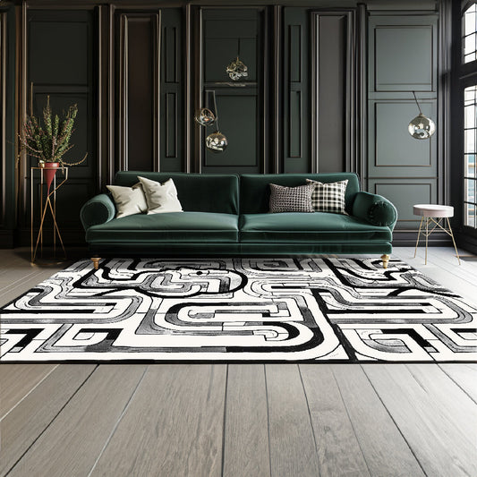 Greek Mythology - Minotaur's Labyrinth 1 - Standard Effect Image - Carpet&Rug Custome